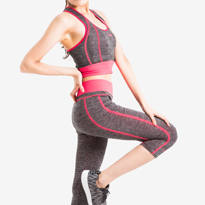 BM・FIX WOMEN ブラトップレギンスセットアップ